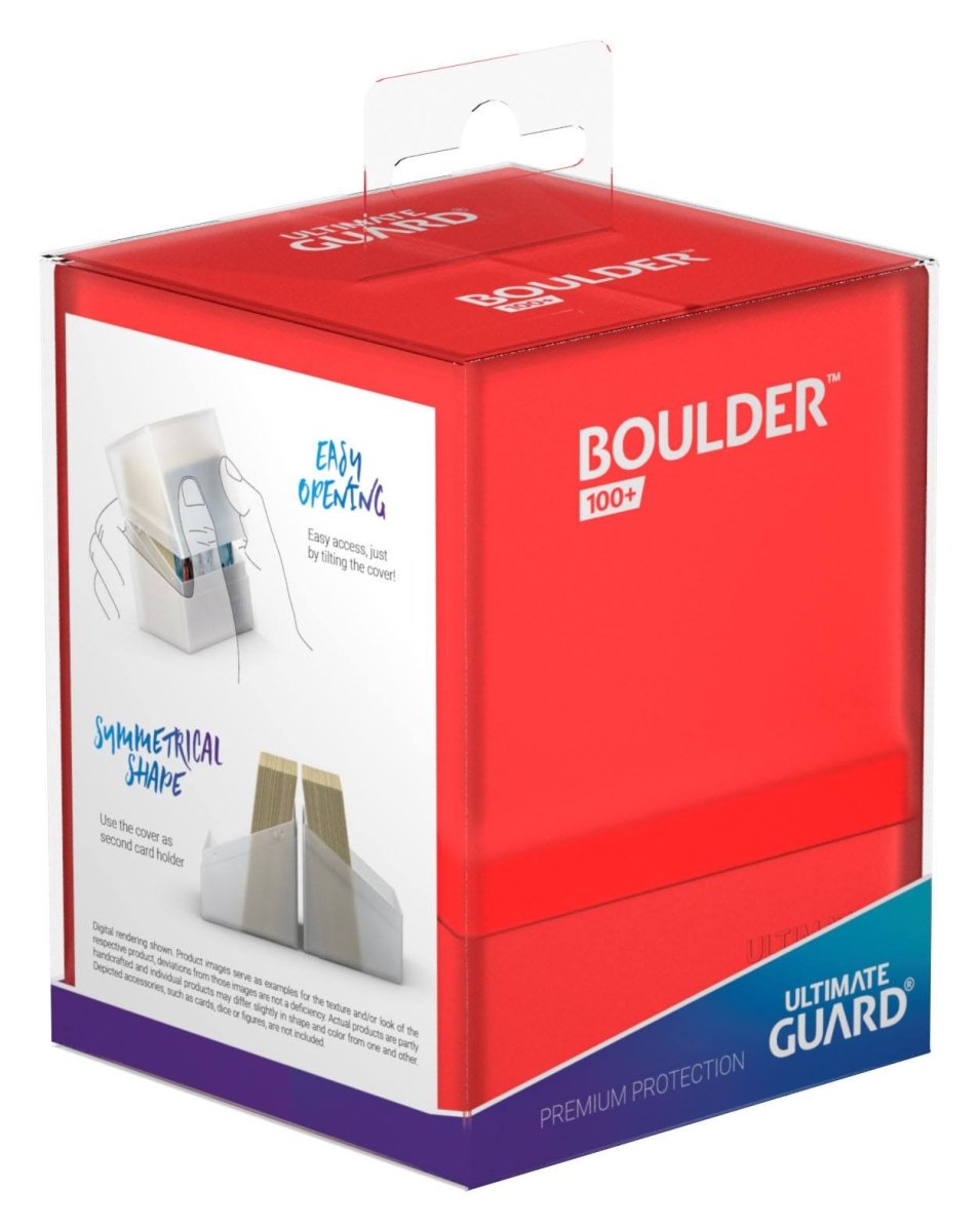 Ultimate Guard Boulder 100+ - Ruby - Loaded Dice