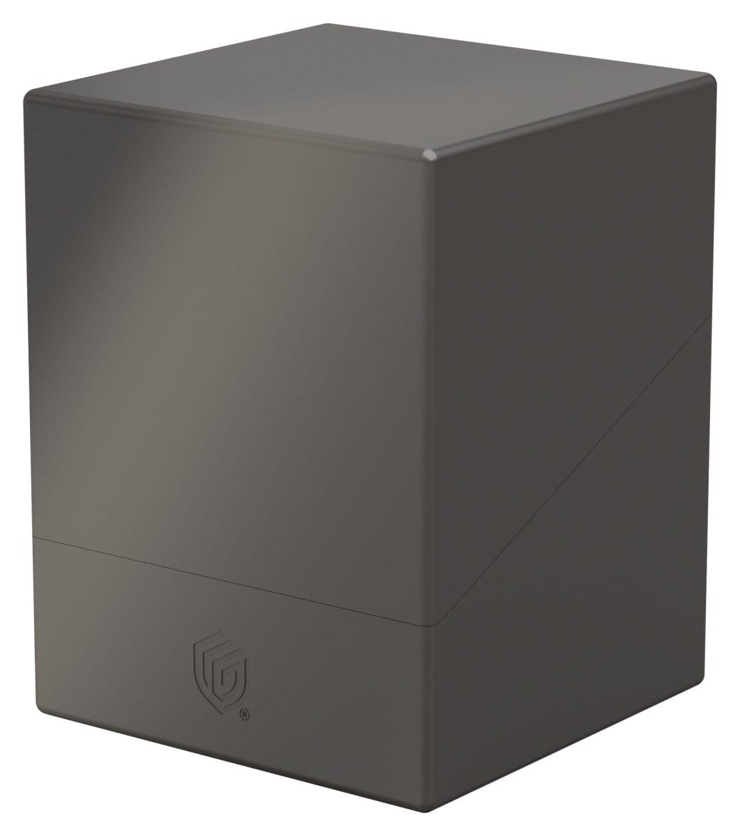 Ultimate Guard Boulder 100+ Solid - Grey - Loaded Dice