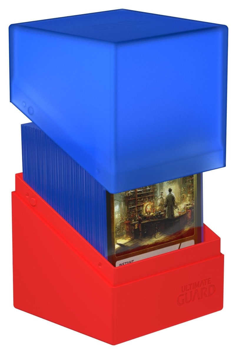 Ultimate Guard Boulder 100+ Synergy - Blue/Red - Loaded Dice