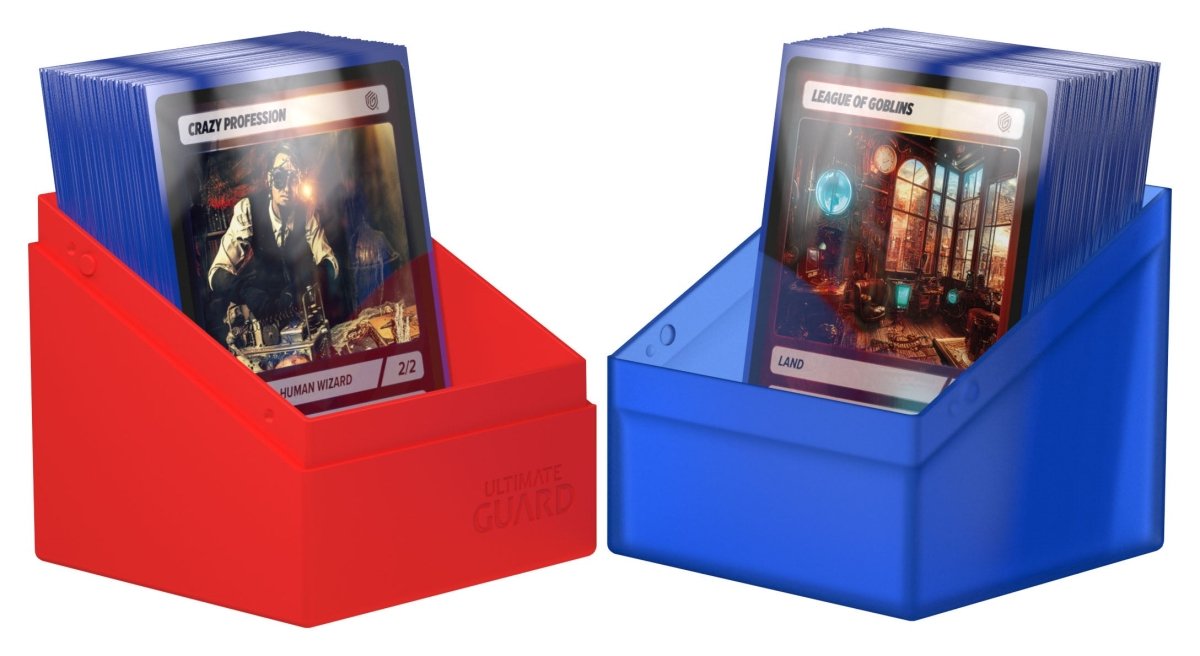 Ultimate Guard Boulder 100+ Synergy - Blue/Red - Loaded Dice
