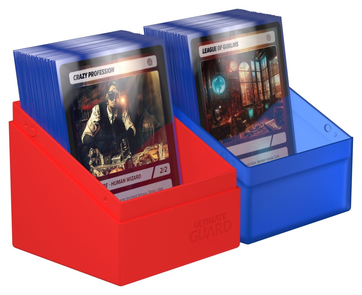 Ultimate Guard Boulder 100+ Synergy - Blue/Red - Loaded Dice