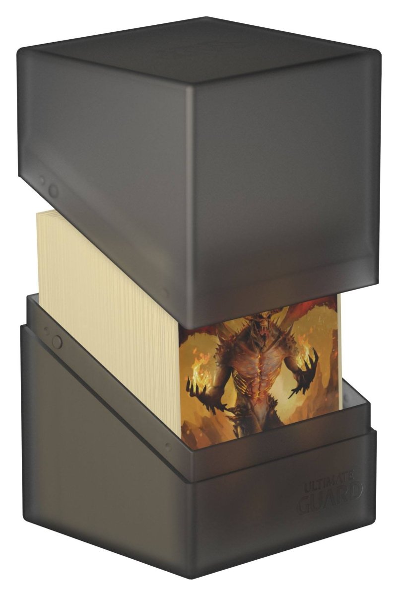 Ultimate Guard - Boulder Deck Case 100+ - Onyx - Loaded Dice
