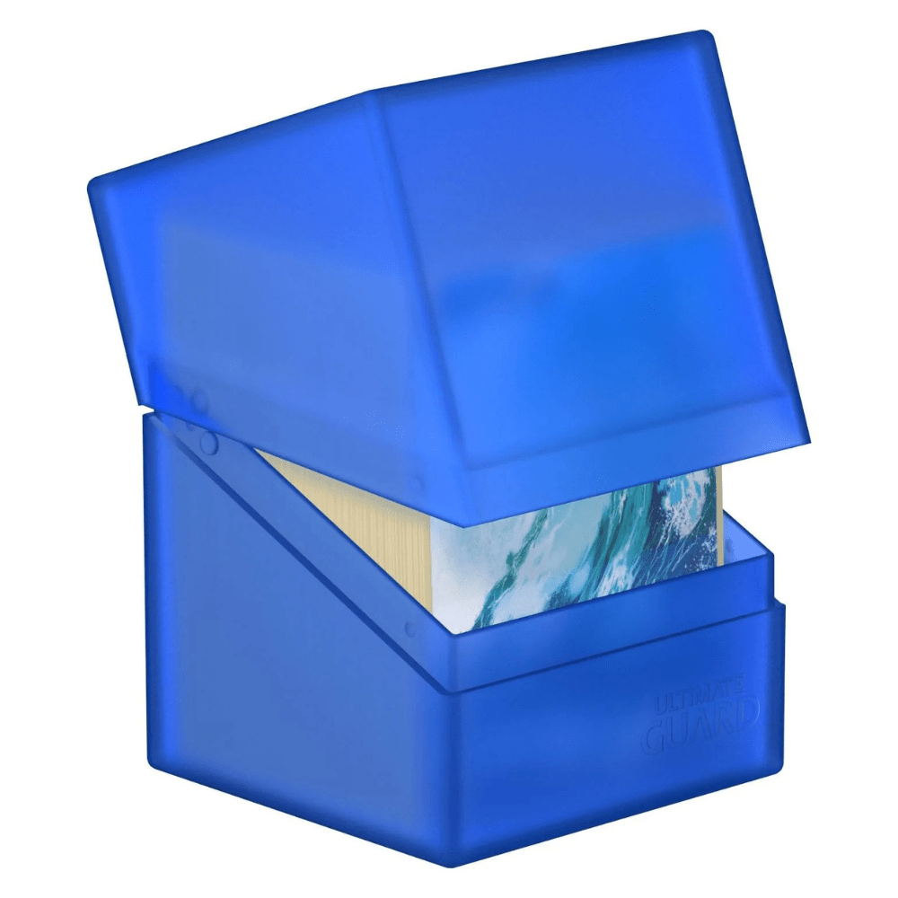 Ultimate Guard Boulder Deck Case 100+ - Sapphire - Loaded Dice