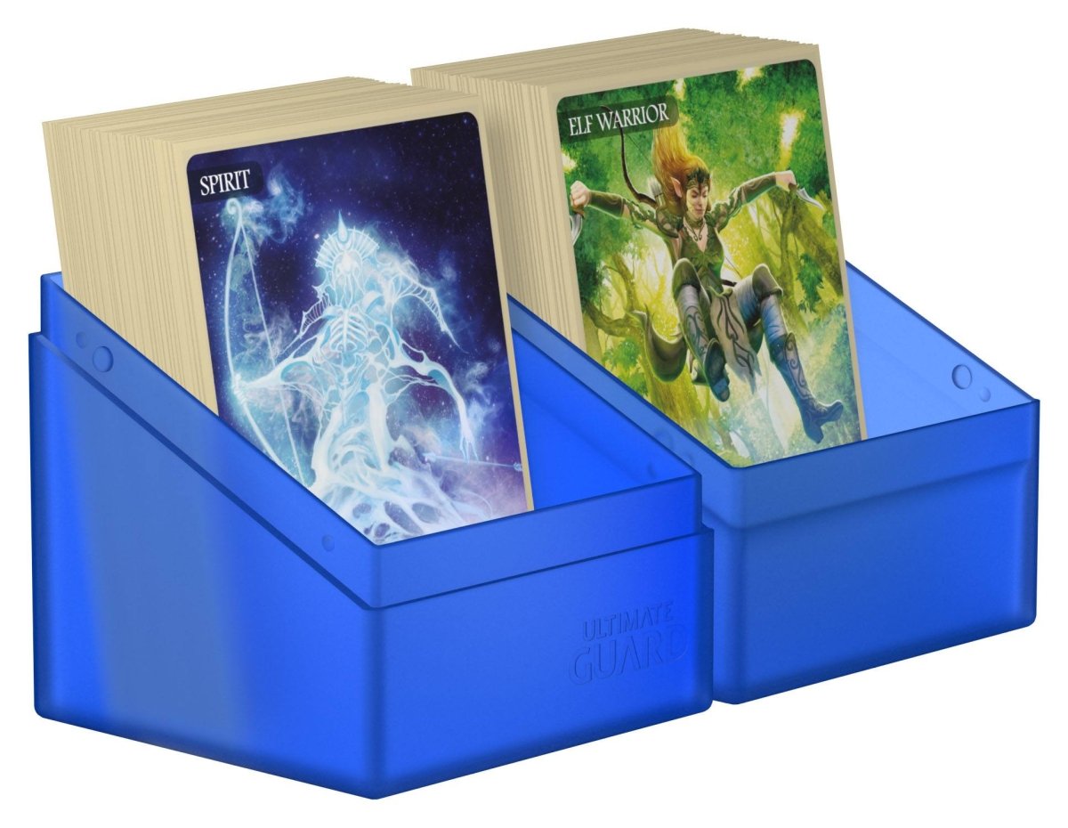 Ultimate Guard Boulder Deck Case 100+ - Sapphire - Loaded Dice