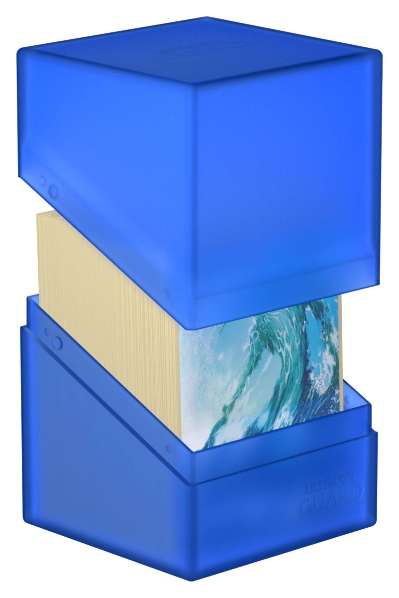 Ultimate Guard Boulder Deck Case 100+ - Sapphire - Loaded Dice