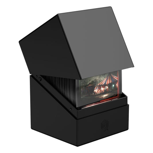 Ultimate Guard - Boulder Deck Case 100+ Solid Black - Loaded Dice
