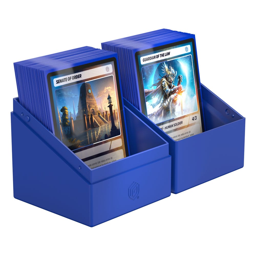 Ultimate Guard - Boulder Deck Case 100+ Solid Blue - Loaded Dice