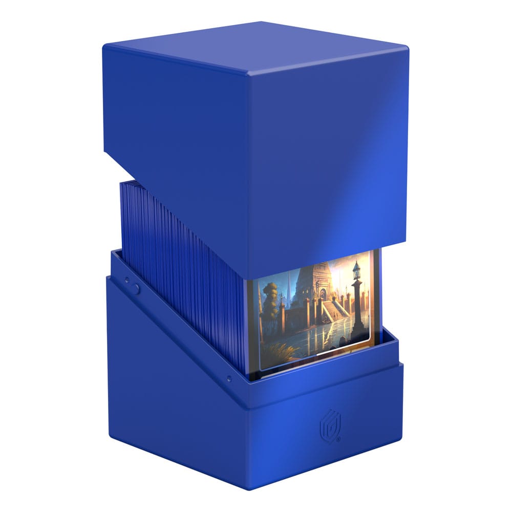 Ultimate Guard - Boulder Deck Case 100+ Solid Blue - Loaded Dice