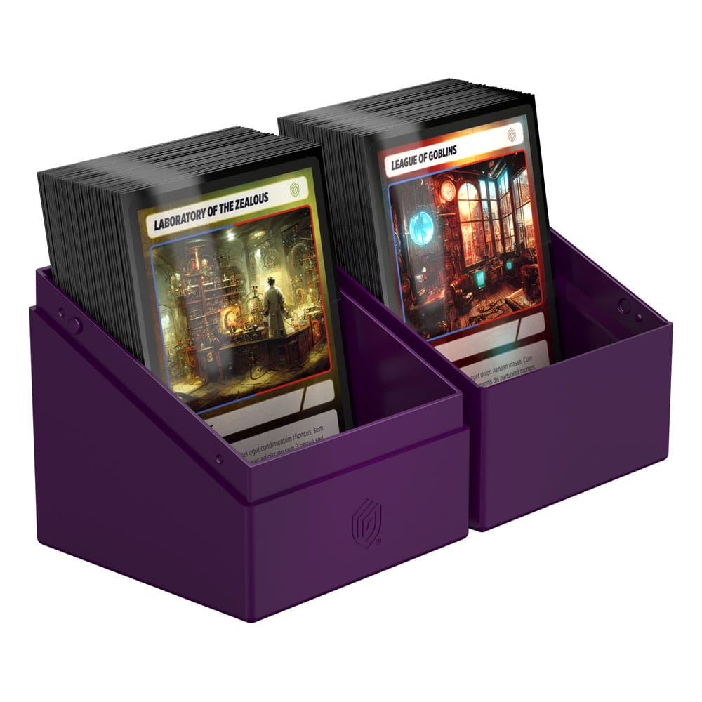 Ultimate Guard - Boulder Deck Case 100+ Solid Purple - Loaded Dice