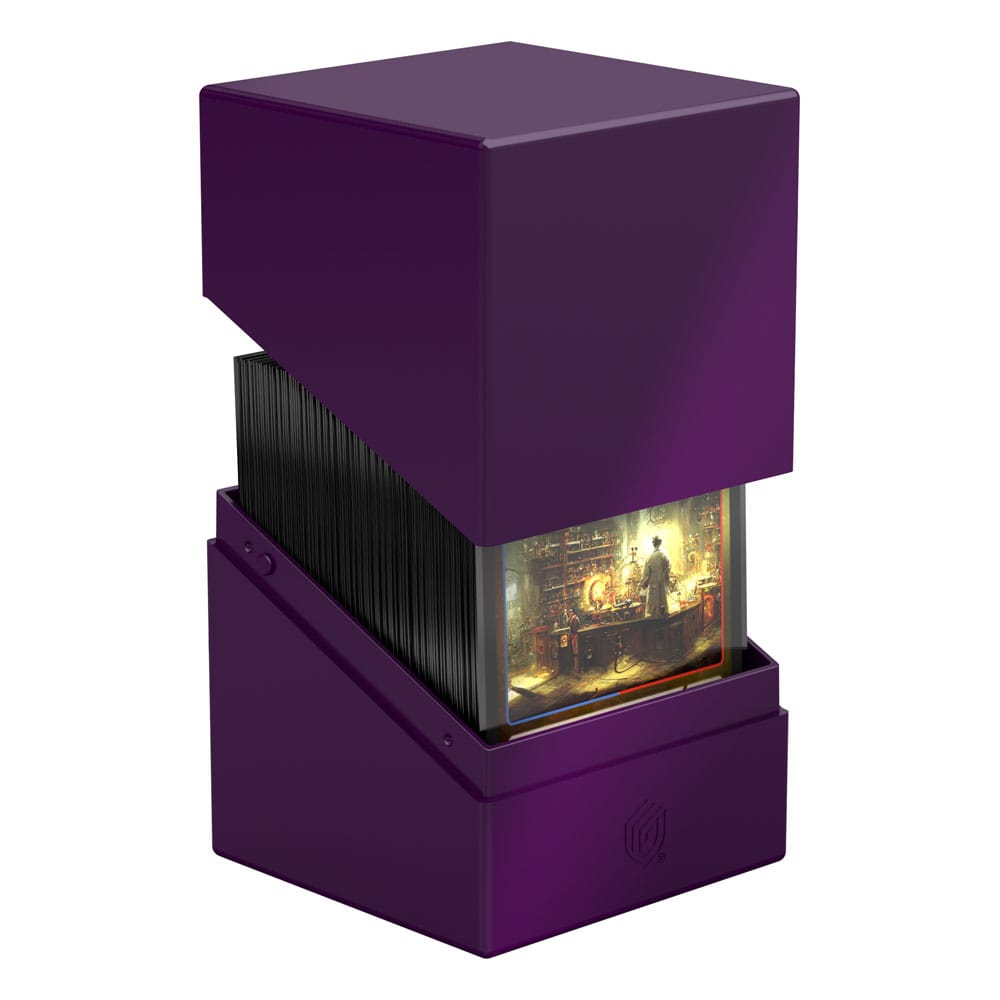 Ultimate Guard - Boulder Deck Case 100+ Solid Purple - Loaded Dice
