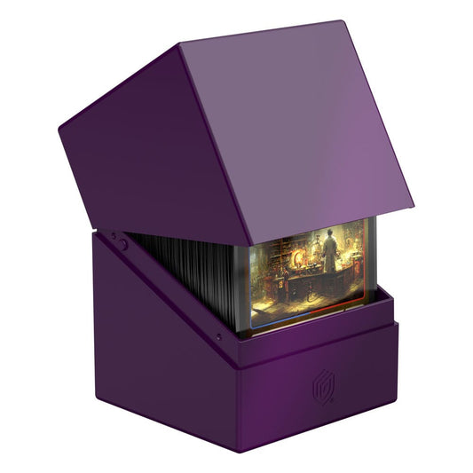 Ultimate Guard - Boulder Deck Case 100+ Solid Purple - Loaded Dice