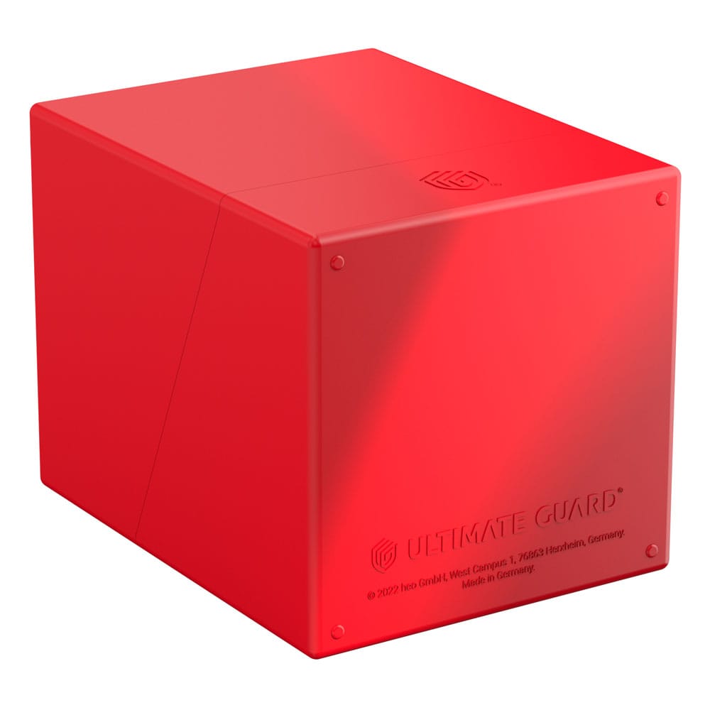 Ultimate Guard - Boulder Deck Case 100+ Solid Red - Loaded Dice