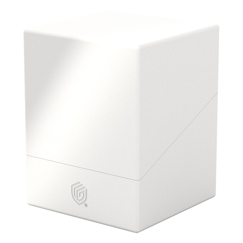 Ultimate Guard - Boulder Deck Case 100+ Solid White - Loaded Dice