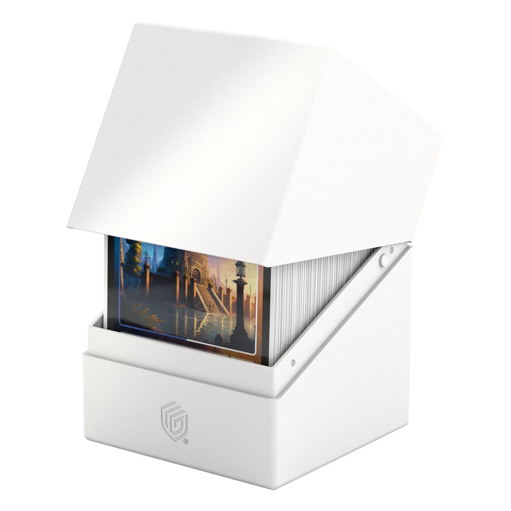 Ultimate Guard - Boulder Deck Case 100+ Solid White - Loaded Dice