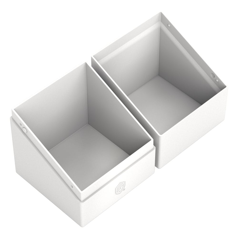 Ultimate Guard - Boulder Deck Case 100+ Solid White - Loaded Dice