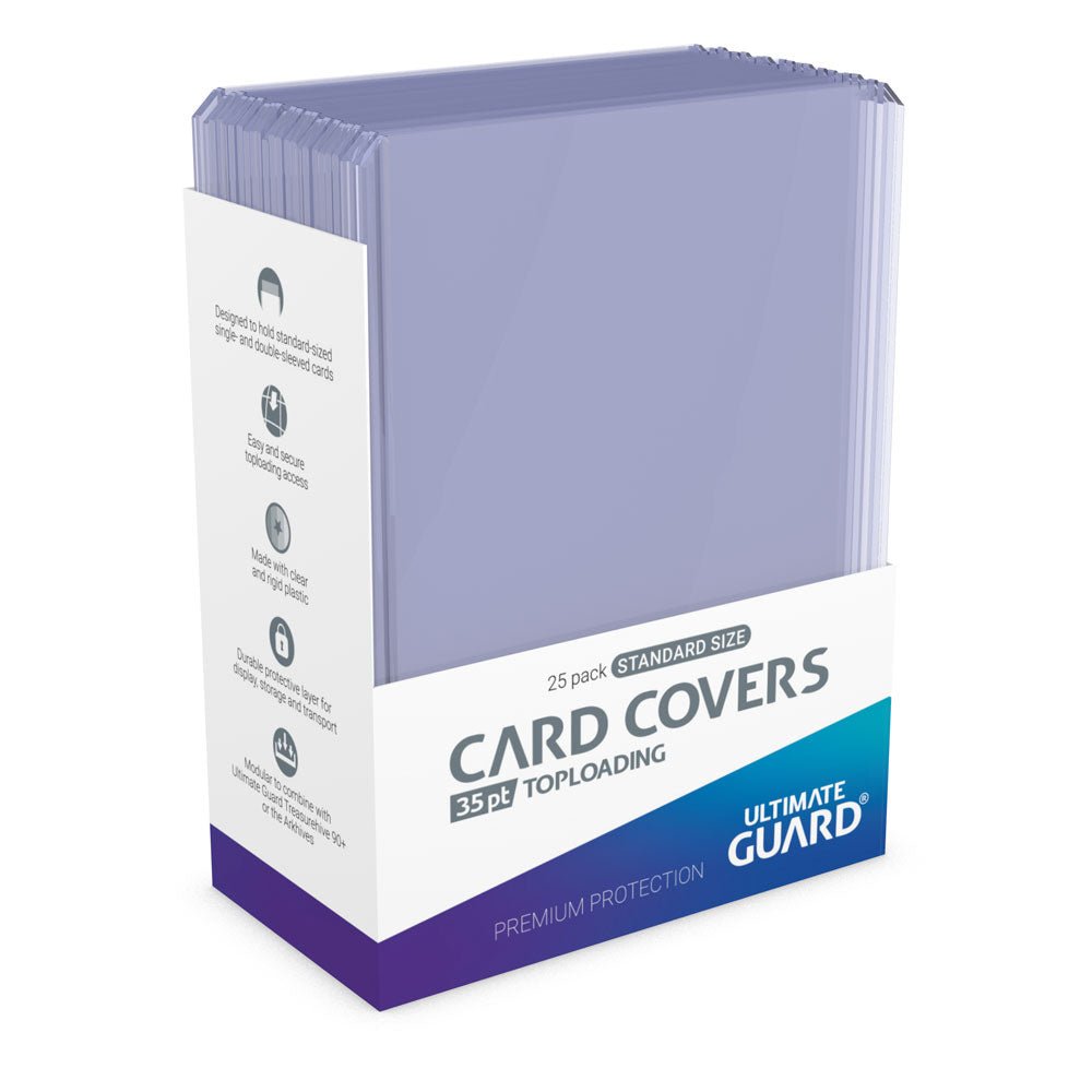 Ultimate Guard Card Covers Toploading 35pt Clear (Pack of 25) - Loaded Dice