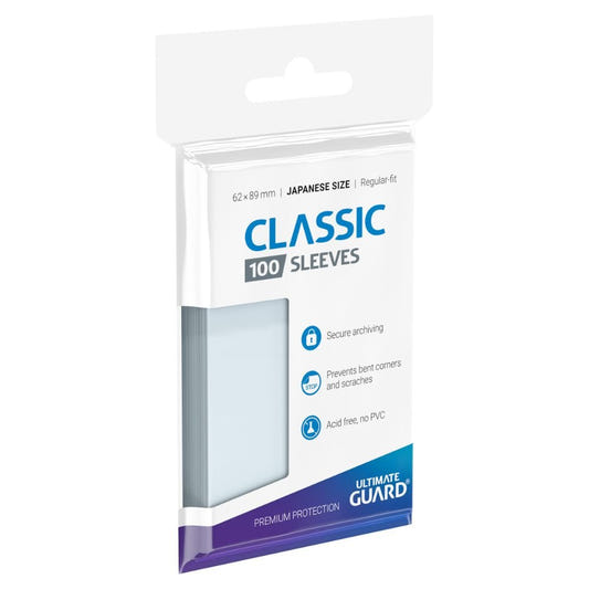 Ultimate Guard - Classic Soft Sleeves Japanese Size 100 Pack - Loaded Dice