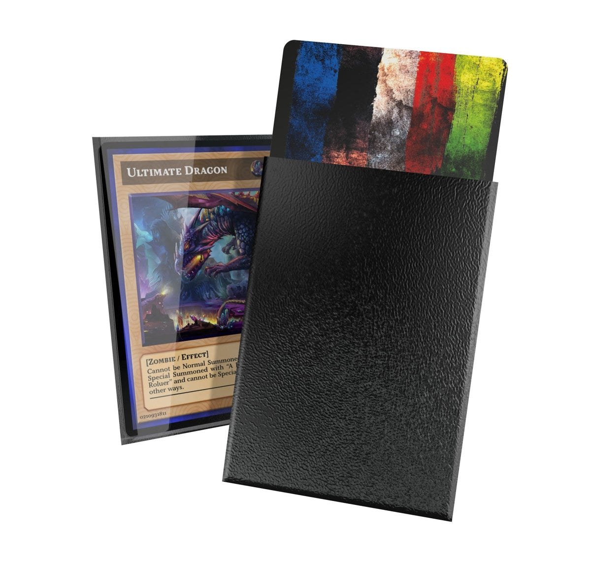 Ultimate Guard Cortex Sleeves Japanese Size (60) - Black - Loaded Dice