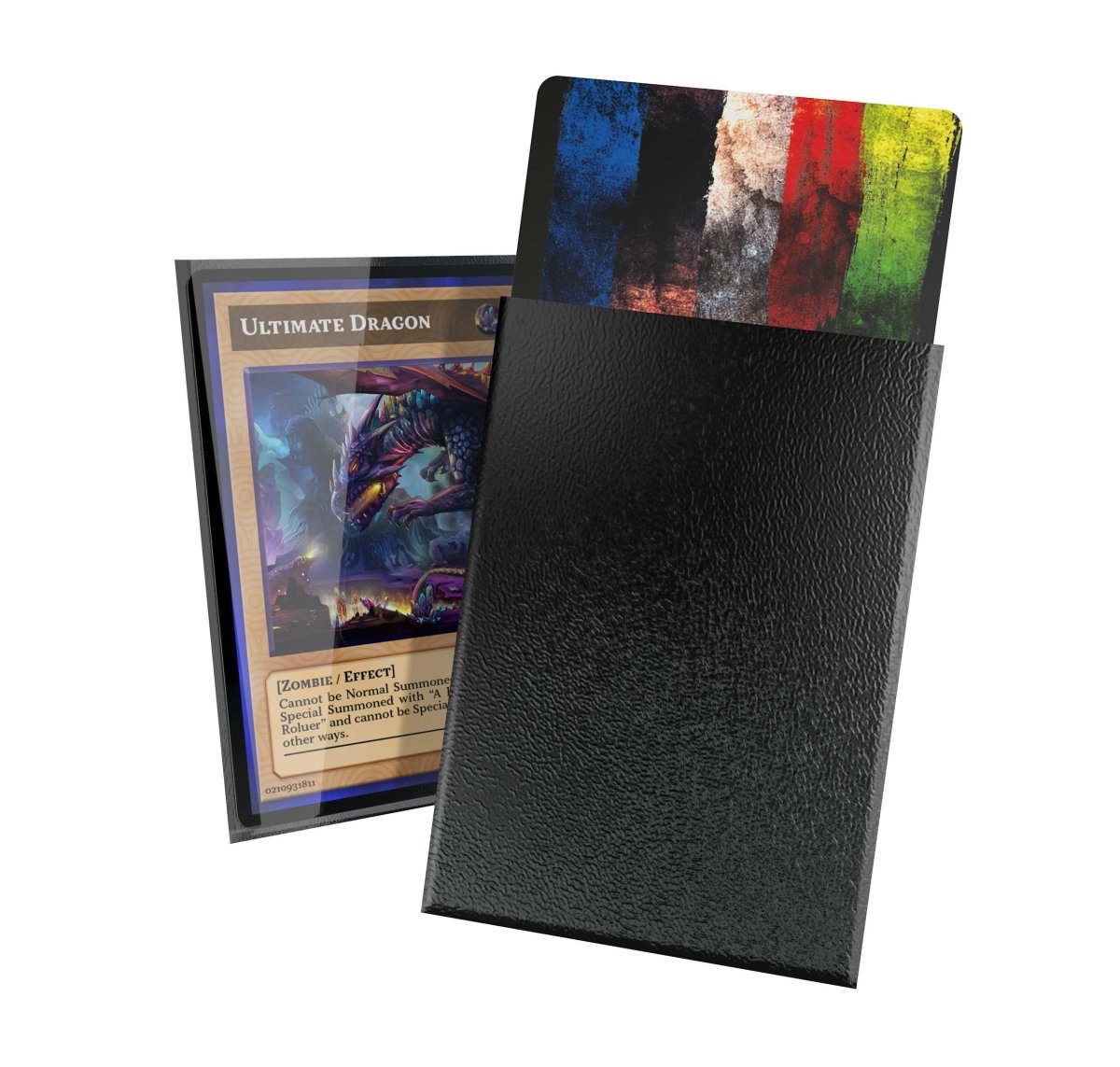 Ultimate Guard Cortex Sleeves Japanese Size (60) - Black - Loaded Dice