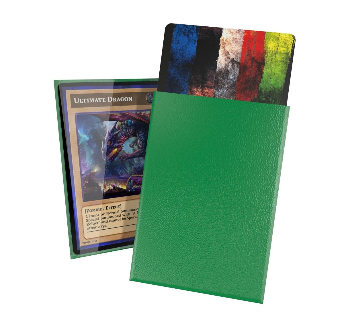 Ultimate Guard Cortex Sleeves Japanese Size (60) - Green - Loaded Dice