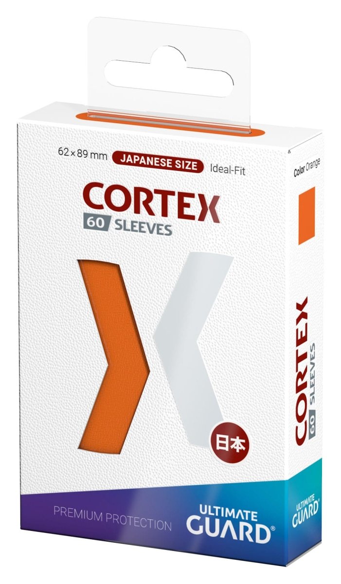 Ultimate Guard Cortex Sleeves Japanese Size (60) - Orange - Loaded Dice