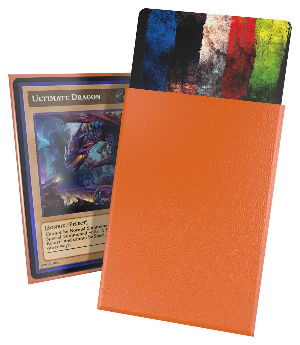 Ultimate Guard Cortex Sleeves Matte Japanese Size (60) - Orange - Loaded Dice