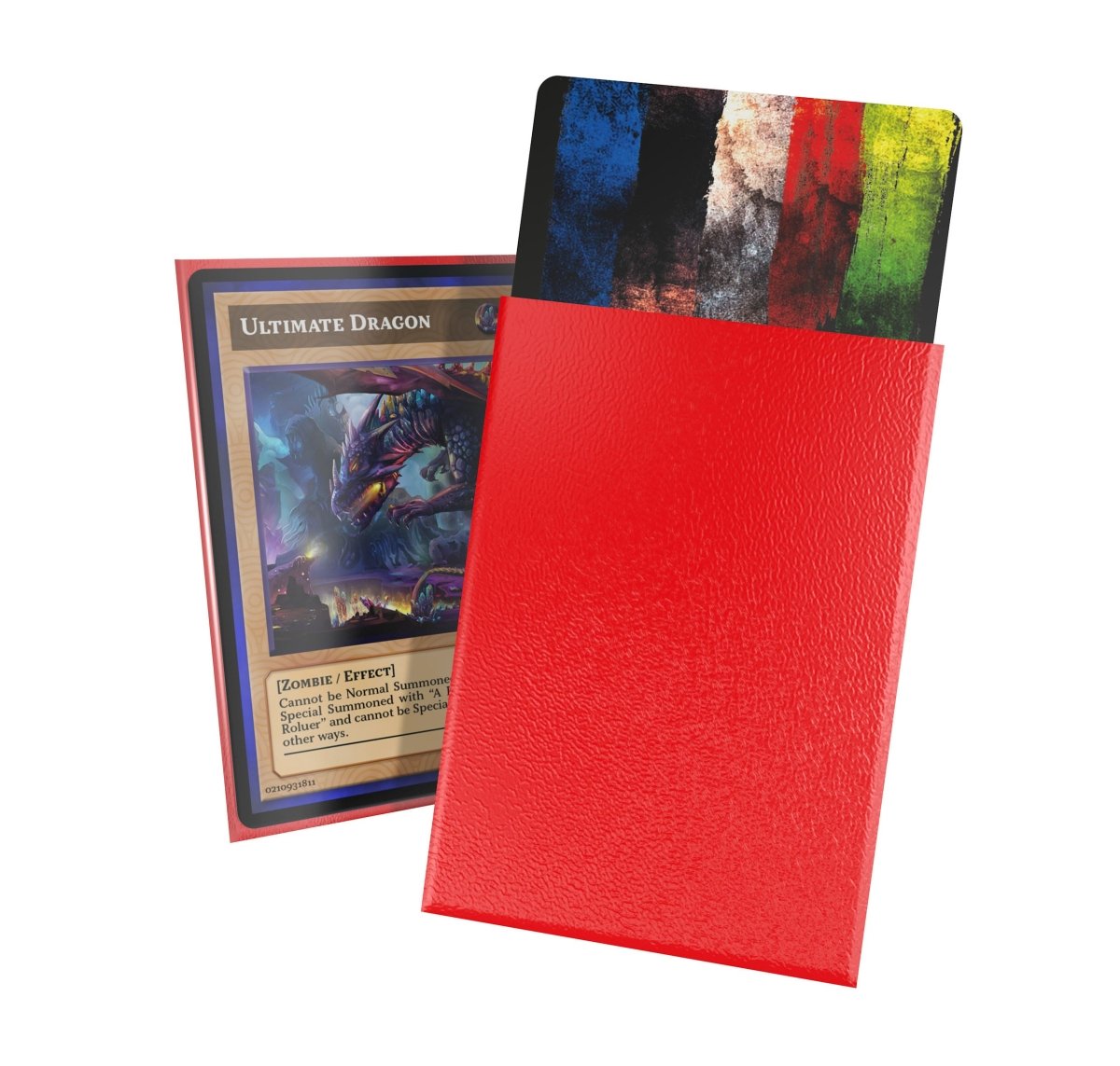 Ultimate Guard Cortex Sleeves Matte Japanese Size (60) - Red - Loaded Dice