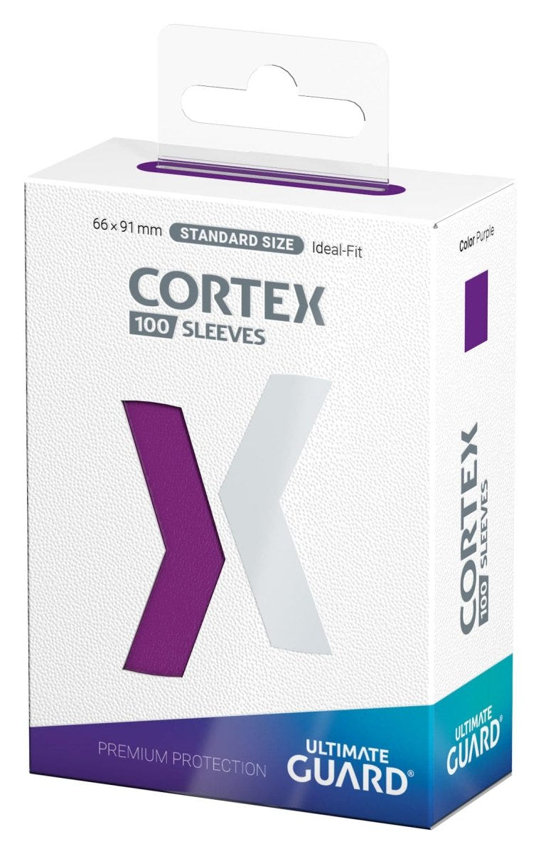 Ultimate Guard Cortex Sleeves Standard Size (100) - Purple - Loaded Dice
