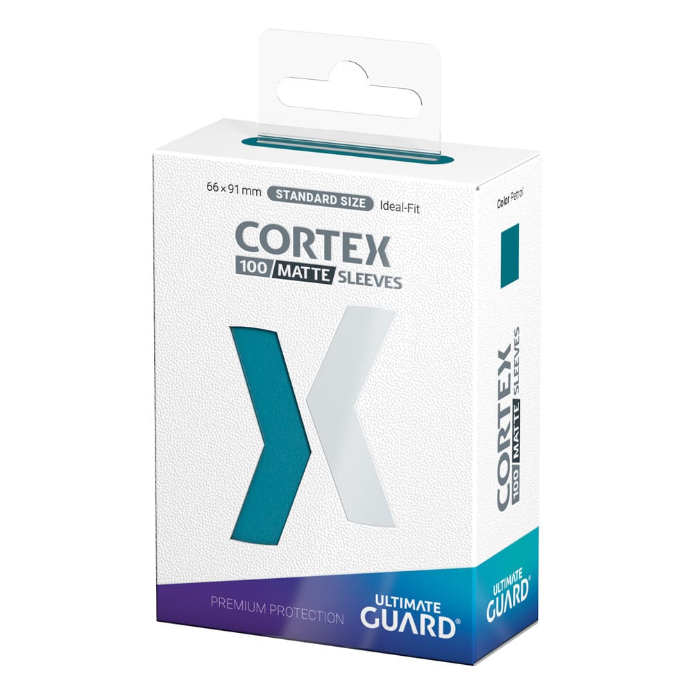 Ultimate Guard Cortex Sleeves Standard Size Matte Petrol (100) - Loaded Dice