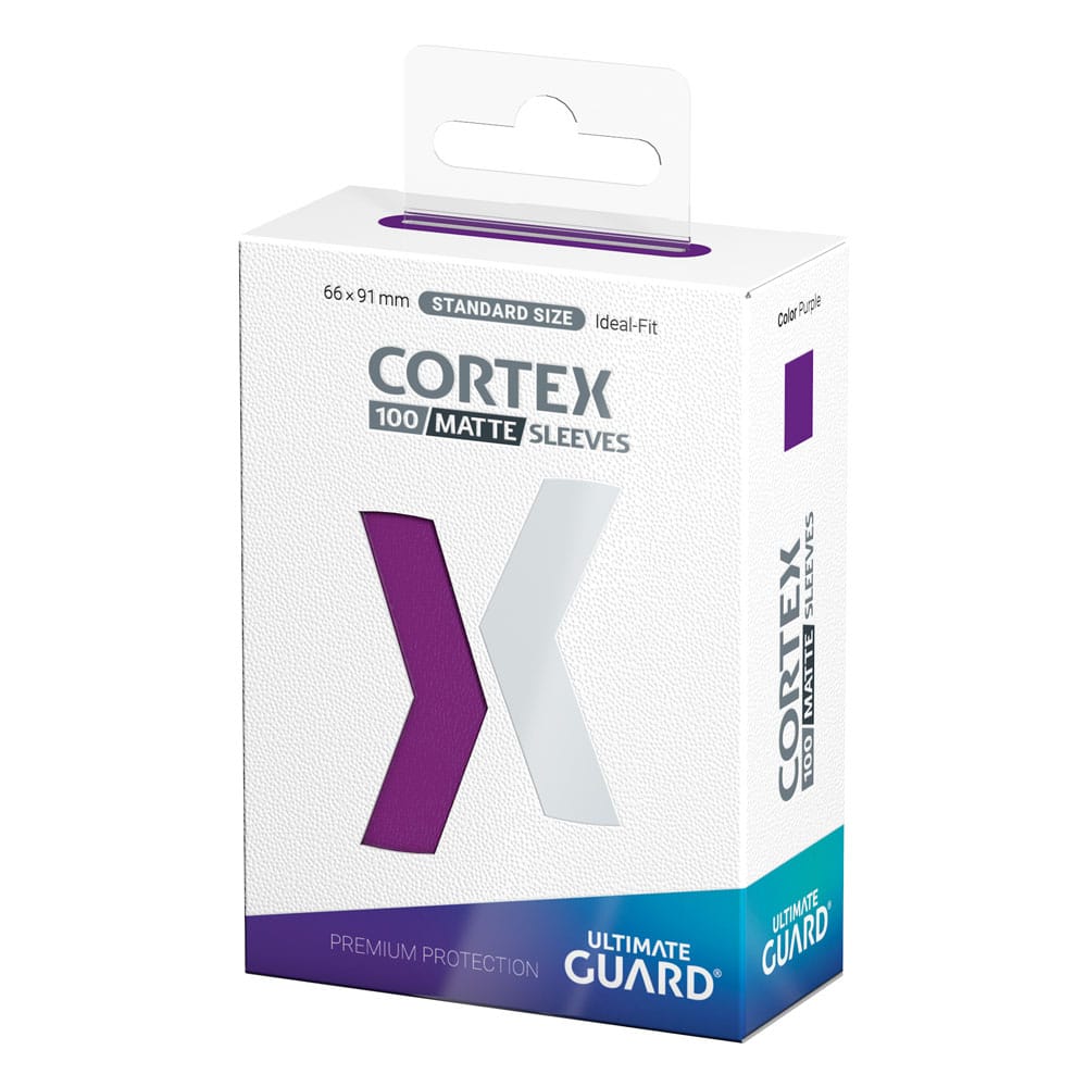 Ultimate Guard Cortex Sleeves Standard Size Matte Purple (100) - Loaded Dice