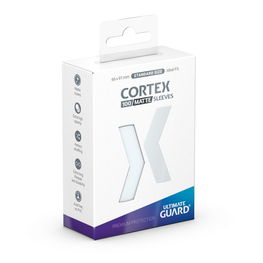 Ultimate Guard Cortex Sleeves Standard Size Matte Transparent (100) - Loaded Dice