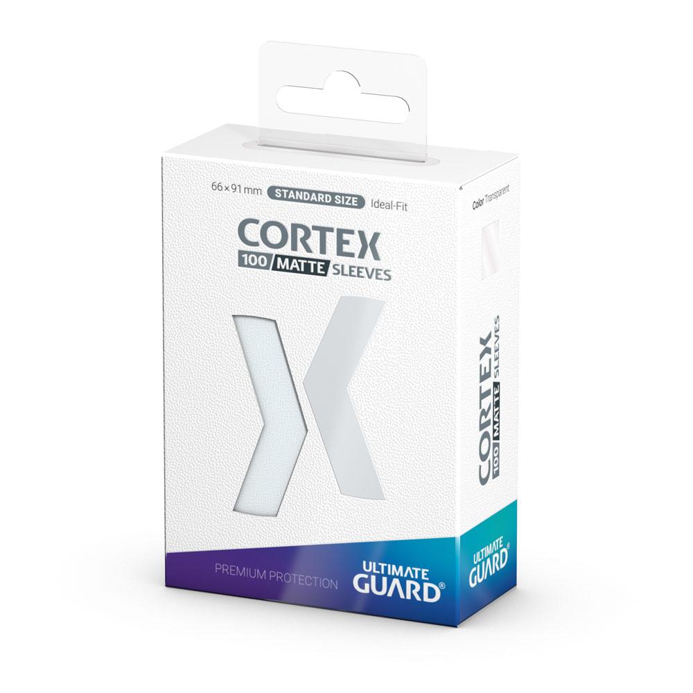 Ultimate Guard Cortex Sleeves Standard Size Matte Transparent (100) - Loaded Dice