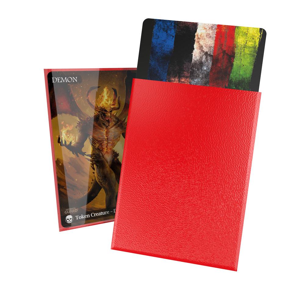 Ultimate Guard Cortex Sleeves Standard Size Red (100) - Loaded Dice