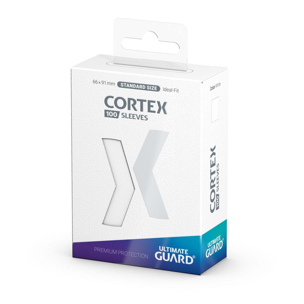 Ultimate Guard Cortex Sleeves Standard Size White (100) - Loaded Dice