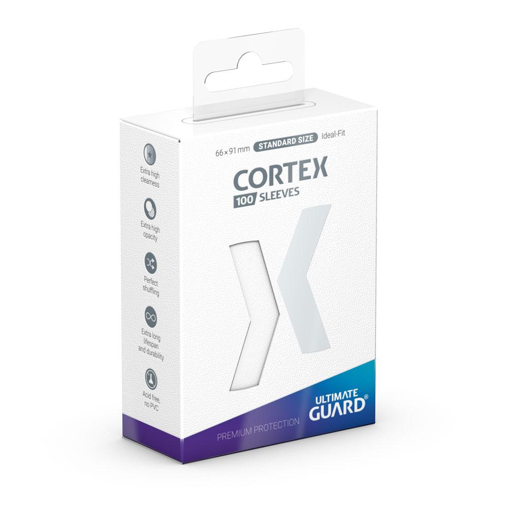 Ultimate Guard Cortex Sleeves Standard Size White (100) - Loaded Dice