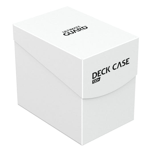 Ultimate Guard Deck Case 133+ in white, closed, front angle