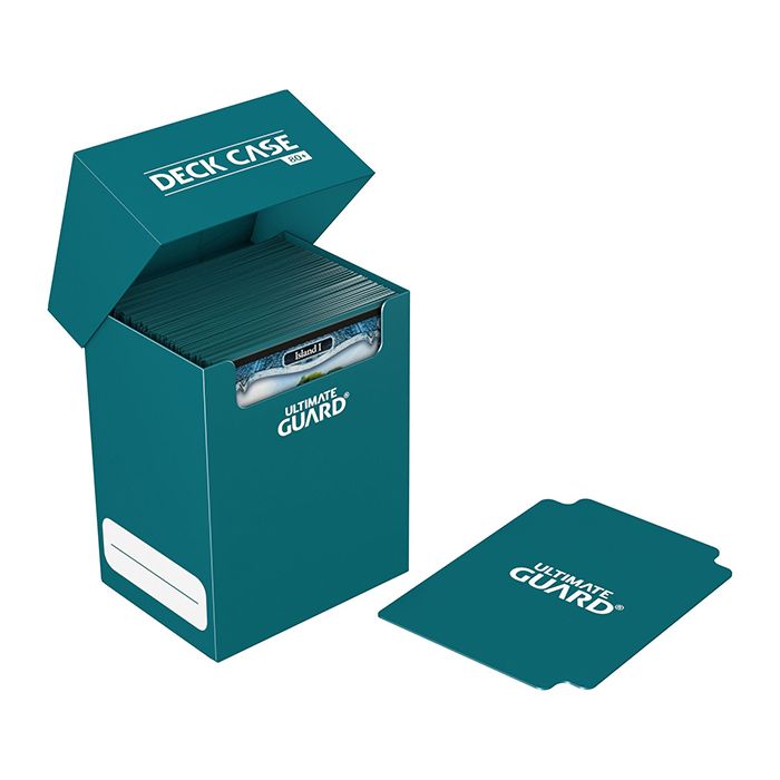 Ultimate Guard - Deck Case 80+ Standard Size - Petrol - Loaded Dice