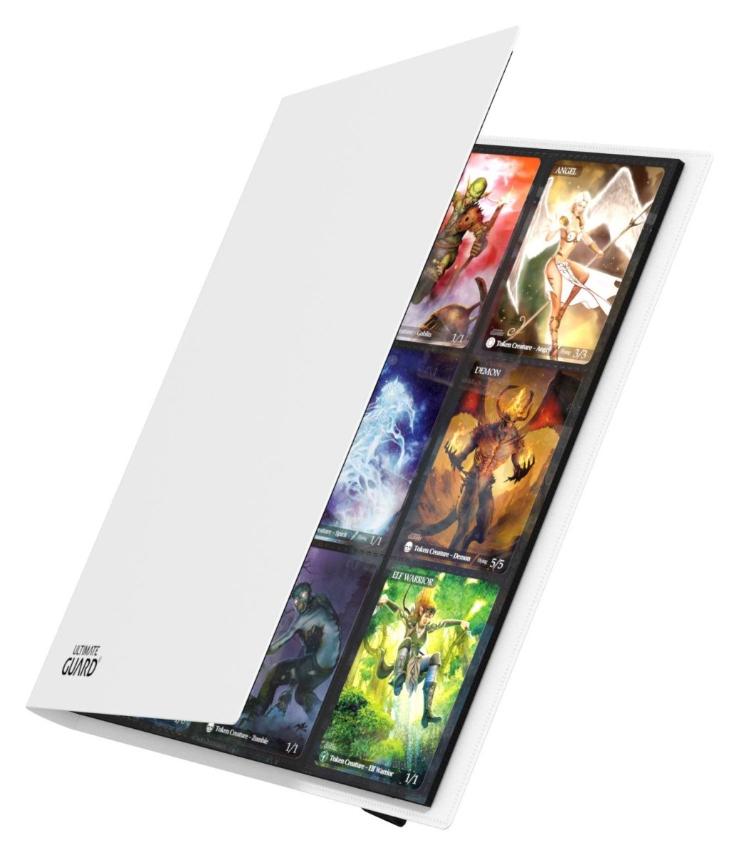 Ultimate Guard Flexxfolio 360 - 18-Pocket White - Loaded Dice