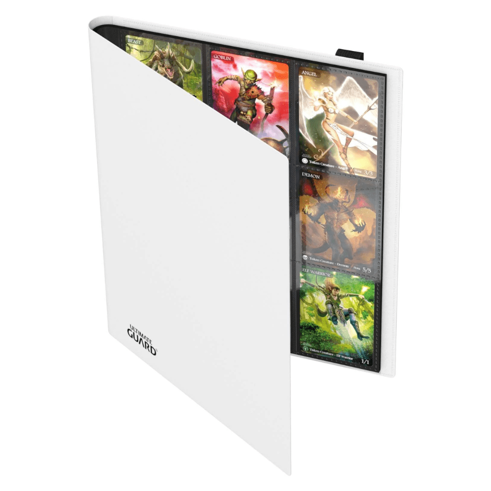 Ultimate Guard Flexxfolio 360 - 18-Pocket White - Loaded Dice