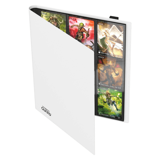 Ultimate Guard Flexxfolio 360 - 18-Pocket White - Loaded Dice