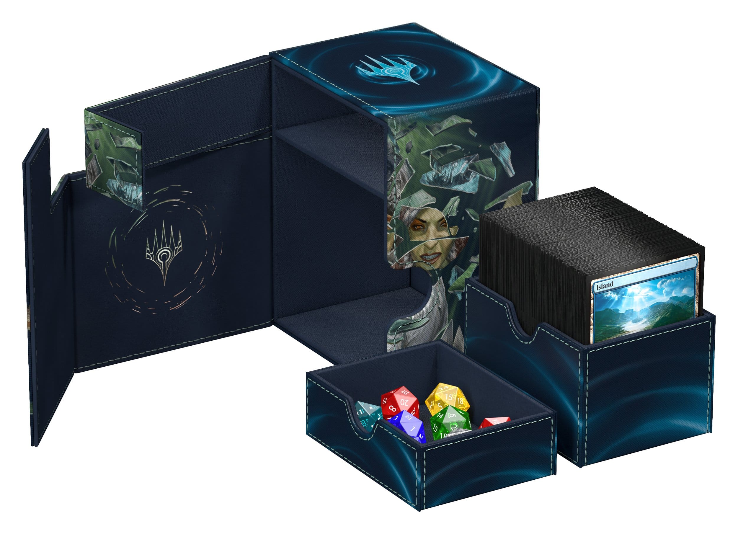 Ultimate Guard Flip'n'Tray 133+ Xenoskin - MTG Reality Fracture - Way of the Mind Sculptor / Way of the Paradox