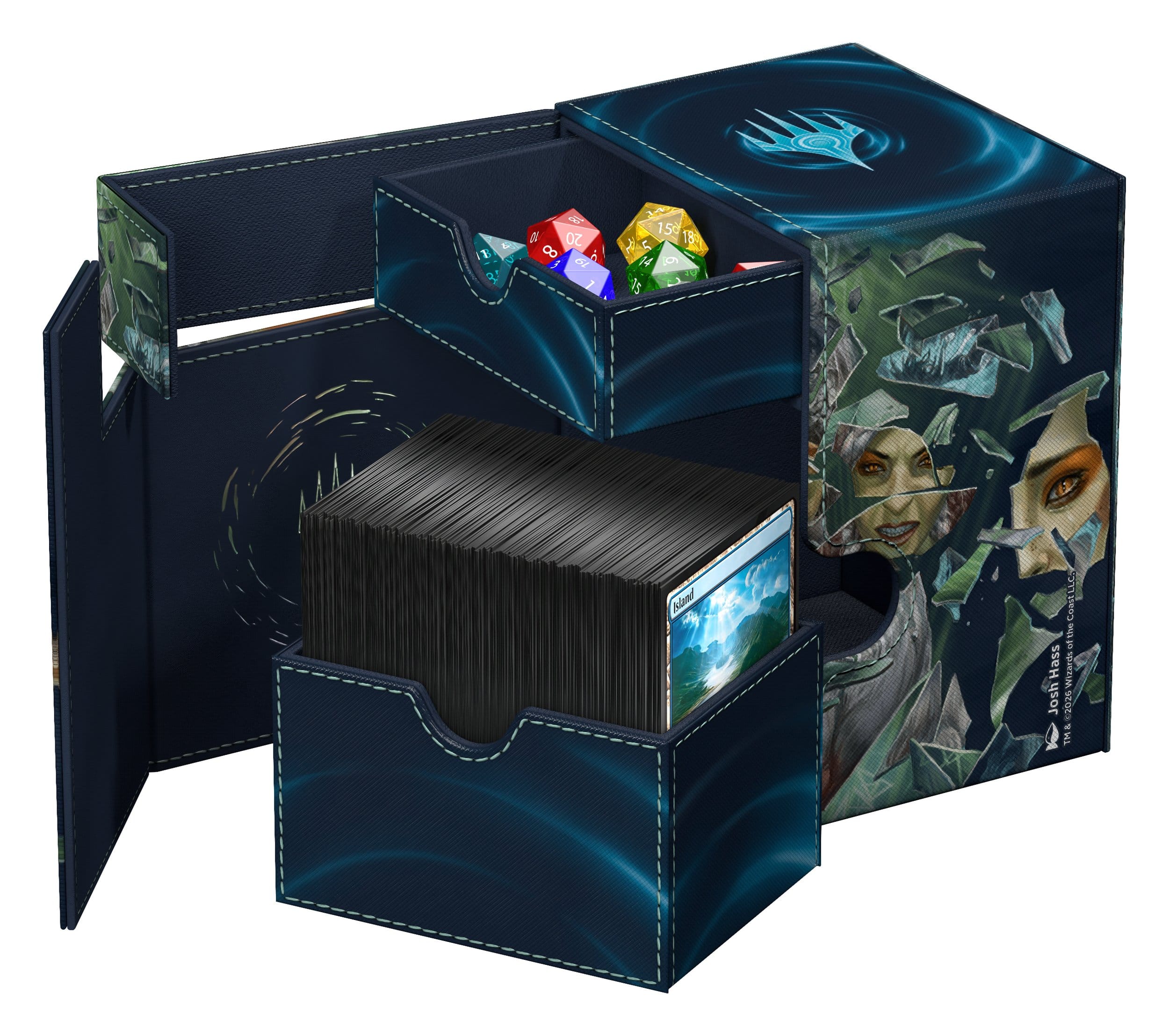 Ultimate Guard Flip'n'Tray 133+ Xenoskin - MTG Reality Fracture - Way of the Mind Sculptor / Way of the Paradox