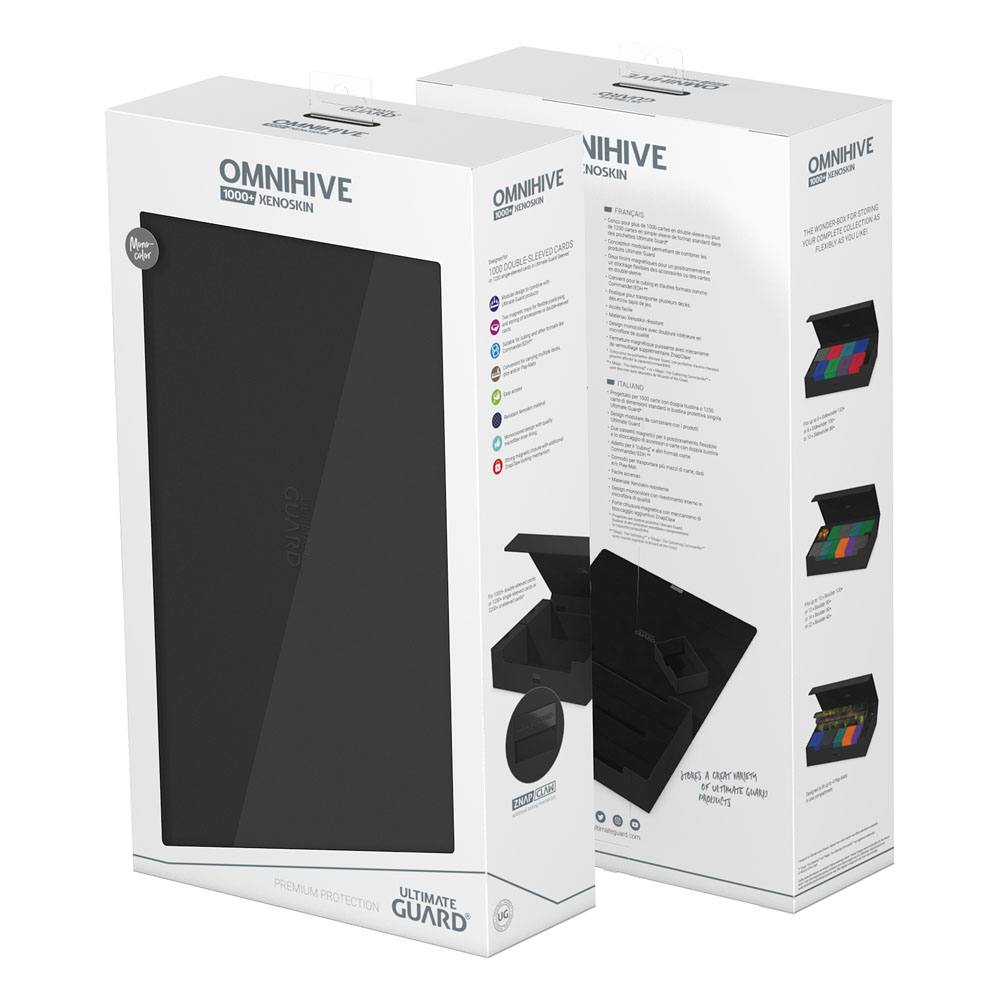 Ultimate Guard Omnihive 1000+ XenoSkin Black - Loaded Dice