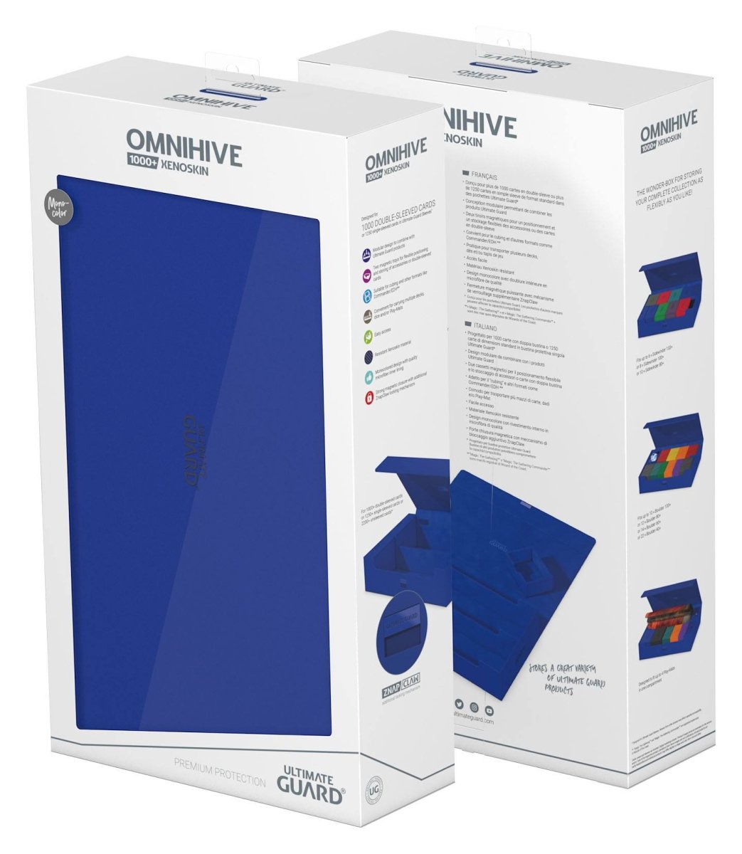 Ultimate Guard Omnihive 1000+ XenoSkin Blue - Loaded Dice