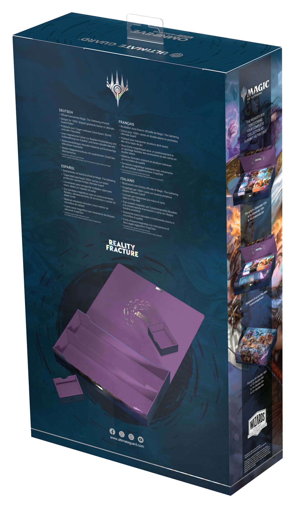 Ultimate Guard Omnihive 1000+ Xenoskin - MTG Reality Fracture - Face Yourself