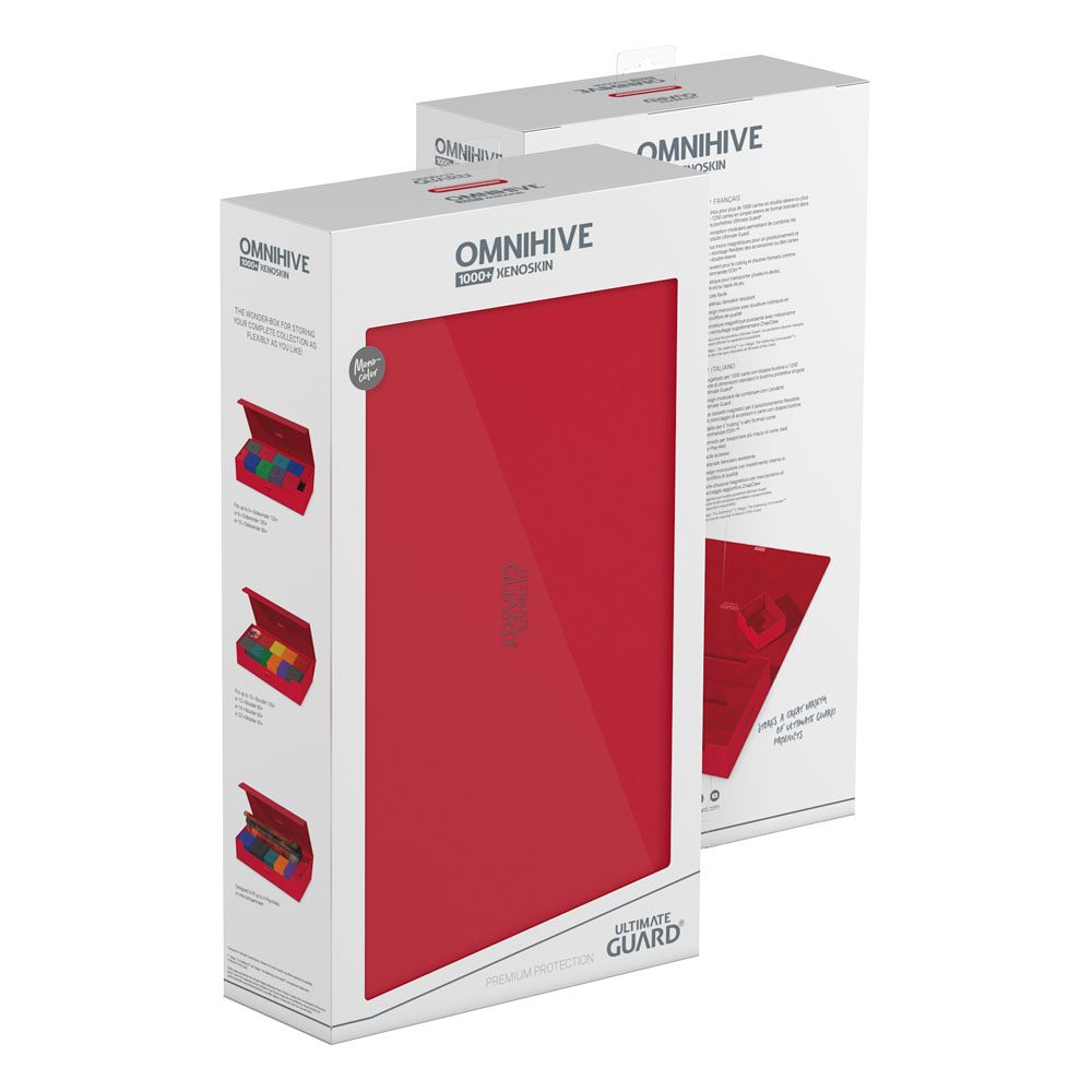 Ultimate Guard Omnihive 1000+ XenoSkin Red - Loaded Dice