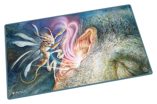 Ultimate Guard MTG Lorwyn Eclipsed Dream Seizer play-mat, laid flat, angled view