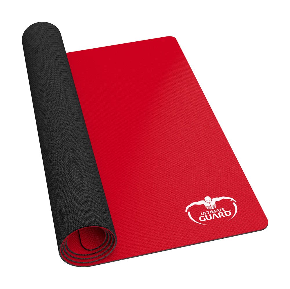 Ultimate Guard Play-Mat Monochrome Red 61 x 35cm - Loaded Dice