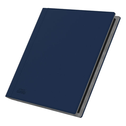 Ultimate Guard Portfolio 480 24-Pocket Xenoskin in blue, closed binder, angled front view