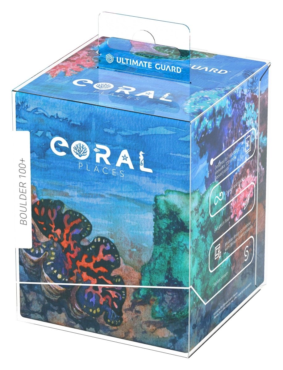 Ultimate Guard RTE Boulder 100+ Coral Places - Seablue Hush - Loaded Dice